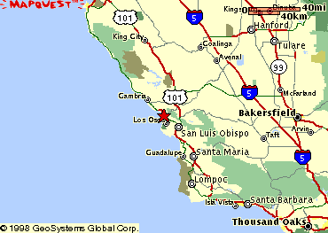 bay morro central map california coast ca road relative maps san mapquest obispo bays luis santa barbara choose board