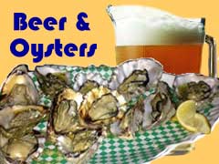 BBQ'd Oysters & Beer